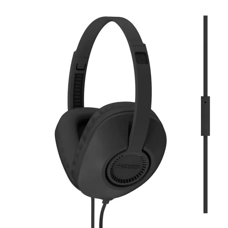 Koss Corp. Europe Headset com fio, arco de cabeça, chamadas/música, preto