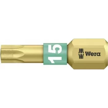 Ponta de aparafusar Torx Wera TX 15 × 25 mm - Wera 05066102001