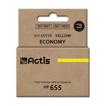 Tinte Actis KH-655YR (substituto HP 655 CZ112AE; standard; 12 ml; amarelo)