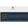 Teclado mecânico com fio tamanho completo KeySonic KSK-8202ELU-T (DE) — USB, layout alemão, preto
