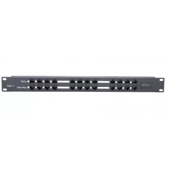 Injetor PoE Extralink 12 portas 12x 100Mb/s RJ45, Rackmount
