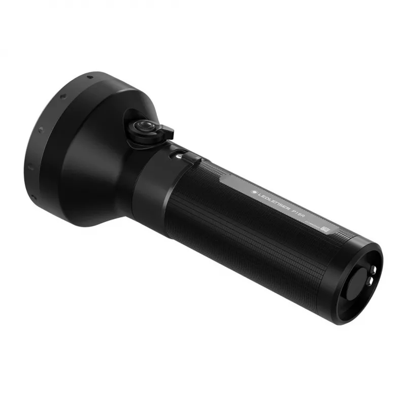 Ledlenser P18R lanterna LED recarregável, preta