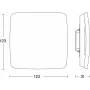 Detetor de presença Steinel True Presence KNX Multisensor UP 056353 — abertura de teto, compatível com KNX