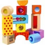 Blocos sonoros, brinquedo de construção