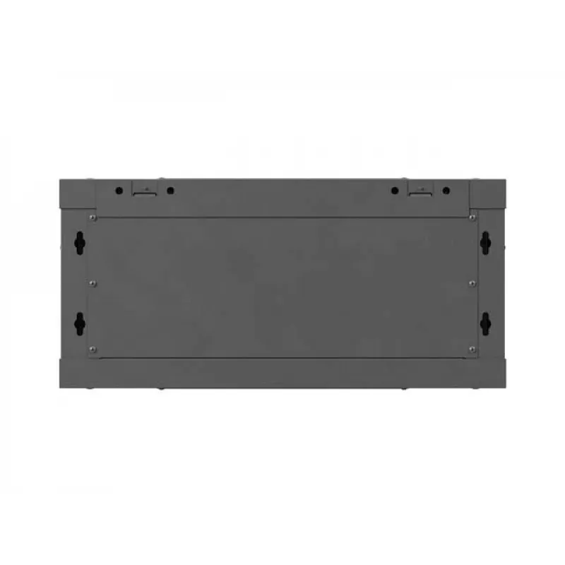 Armário de rack 19 polegadas para montagem na parede LANBERG 4U 600x450 mm preto com porta metálica