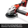 Rebarbadora sem fio profissional AXXIO, 18 Volt (vermelho/preto, sem bateria e carregador)