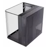 Caixa de PC Midi Tower TACENS Mars Gaming MC-INFINIOLITE, preta, vidro temperado, compatível com ATX/Micro-ATX/Mini-ITX, ventoinha de 120 mm