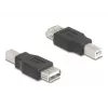 Adaptador de cabo DeLOCK 67199 USB Type-B para Type-A preto