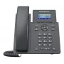Grandstream Networks GRP2601P Telefone IP Preto 2 linhas LCD