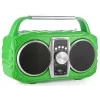Rádio-despertador PRIME3 Prime3 APR71GR Neon — despertador com rádio FM e ecrã LED