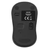 Savio MB-03 rato ótico sem fios, recetor USB de 2,4 GHz, 1000 DPI, 3 botões, pilha AA, 99x60x39 mm, 51 g, preto