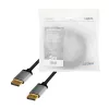 Logilink - Cabo DisplayPort - DisplayPort (M) para DisplayPort (M) - DisplayPort 1.2 - 5 m - Suporte de 4K 60 Hz, suporta 2K 165 Hz (2560 x 1440)