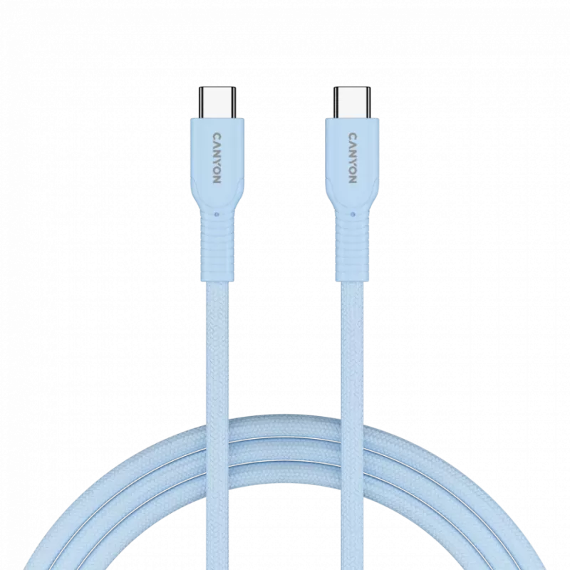 Cabo CANYON OnWire 60CL C-C 60W COLOR entrançado 1m azul-claro
