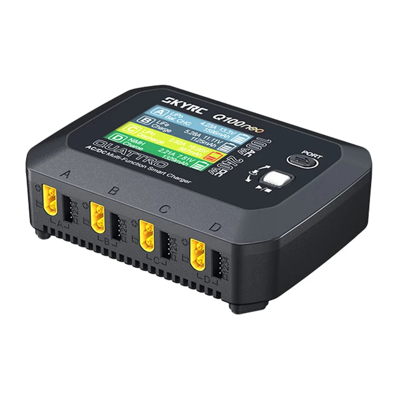 Carregador inteligente multifuncional AC/DC SkyRC Q100neo