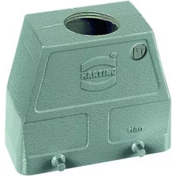 Caixa Harting Passa-cabos 19300100427 IP65 com 4x prensa-cabos M20