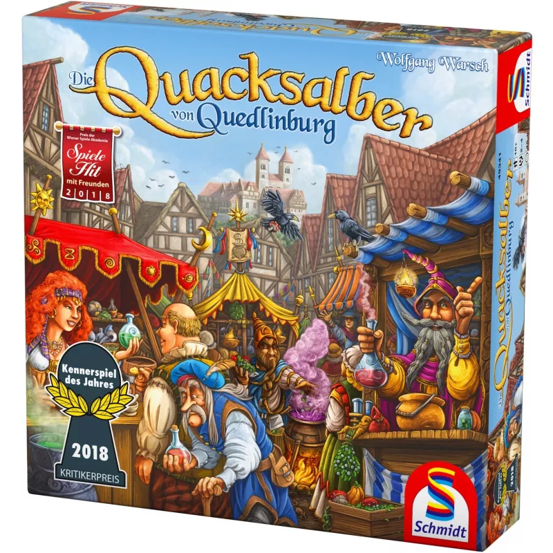 Die Quacksalber von Quedlinburg, jogo de tabuleiro especialista Jogo do Ano 2018