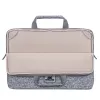 Rivacase Anvik 7913 Bolsa para portátil de 13,3 polegadas, cinzento claro