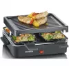 Grelhador de raclette mini Severin 4 pequenas frigideiras antiaderentes 600 W