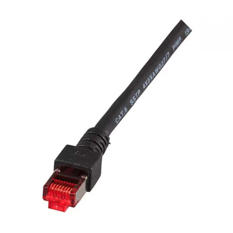 Cabo de patch RJ45 EFB-Elektronik Cat.6 S/FTP LSZH preto 0,15m Fabricante: EFB Elektronik (K5515.0,15)