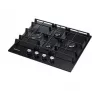 Samsung NA64H3030BK preto encastrado 60 cm gás 4 zonas
