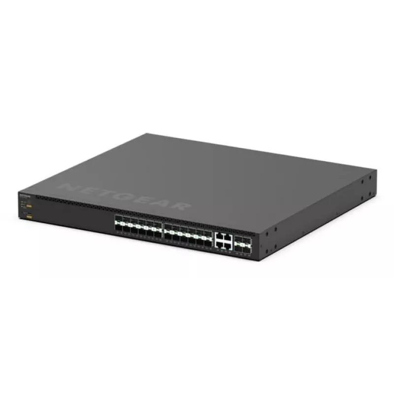 NETGEAR MSM4328F Gerido L3 10G Ethernet (100/1000/10000) 1U preto