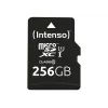 Cartão de memória flash Intenso 256GB UHS-I MicroSD