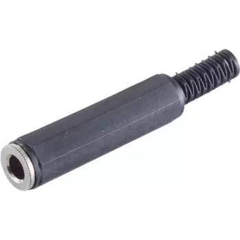 ShiverPeaks 22220503 (50300) acoplador jack estéreo de 6,3 mm, de 3 polos, caixa de plástico