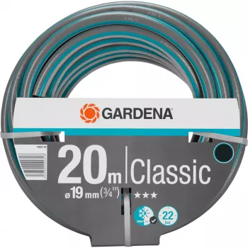 Mangueira de jardim Gardena 18022-20 20 m de superfície PVC cinzento laranja