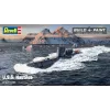 Maquete de navio em plástico REVELL U.S.S. Nautilus escala 1:305, kit 05184