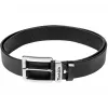 Cinto de couro preto tam. L, cinto de ferramentas preto, E-05365