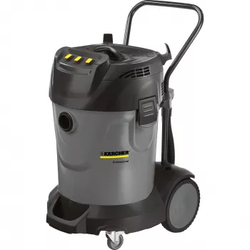 Aspirador de água e pó Kärcher NT 70/3 — 70 L, 3600 W, 25,4 kPa de depressão, 222 l/s de caudal de ar