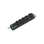 Extensão elétrica Brennenstuhl Primera-Line 10 tomadas preta 2m 1153300120, preta, H05VV-F 3G1,5 cabo de alimentação 2,0 m