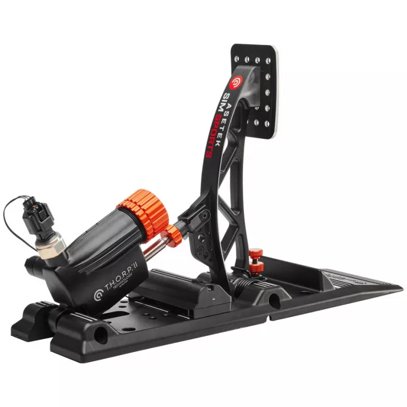Conjunto de pedais gaming Asetek Invicta S-Series THORP II preto