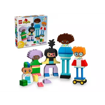 Brinquedo de construção LEGO DUPLO 10423 conjunto de pessoas para construir, 71 peças, a partir de 3 anos, figuras 260 mm de altura