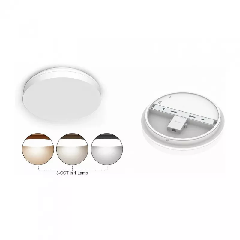 Synergy 21 Theia IP54 18W luz redonda regulável (S21-LED-001146)