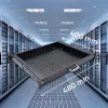 Qoltec 54509 prateleira deslizante de aço para rack, 600x600, preto