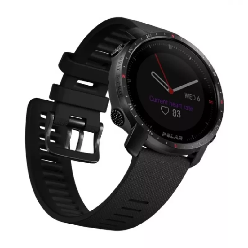 Polar Grit X Pro Titan 90085777 smartwatch desportivo, tamanho da bracelete M/L, GPS, vidro de safira, 346 mAh