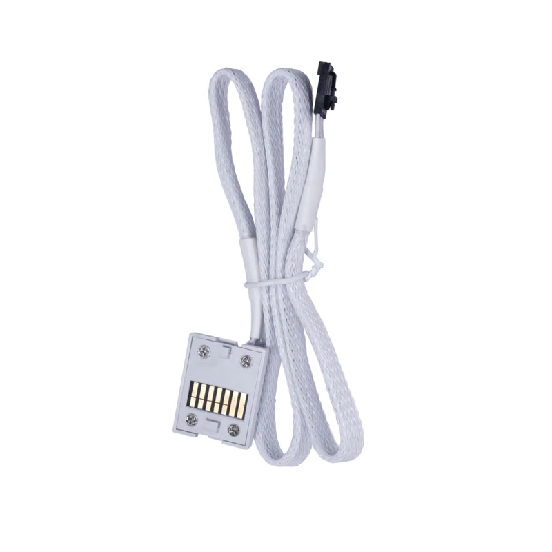 Ventoinha de caixa LIAN LI UNI FAN TL LCD 120mm ARGB - branco pack de 3