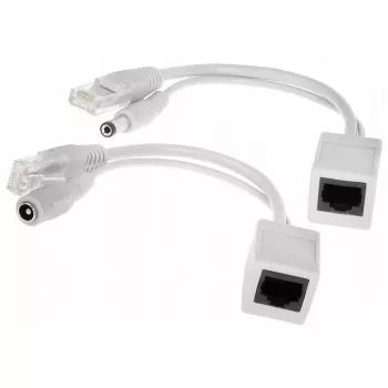 Injetor PoE Extralink 1 porta, injetor e divisor PoE, 100 Mb/s