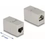 Adaptador RJ45 fêmea para RJ45 fêmea Cat.6A metal DeLOCK 87037