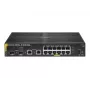 HPE Aruba Networking 6100 12G Class4 PoE 2G/2SFP+ 139W Managed L3 Gigabit Ethernet (10/100/1000) Power over Ethernet (PoE) 1U preto
