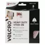 Fita VELCRO extra forte autocolante, gancho e laço 50mm x 2,5m branco