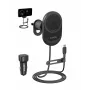 Carregador de automóvel magnético sem fios Anker MagGo 15W — Carregamento rápido magnético Qi de 15W para smartphones, preto