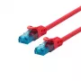 LOGON TCU55U300R Cat5e U/UTP cabo de ligação, 30 m, vermelho