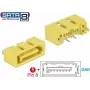 Conector de cabo DeLOCK 89886 SATA amarelo (89886)