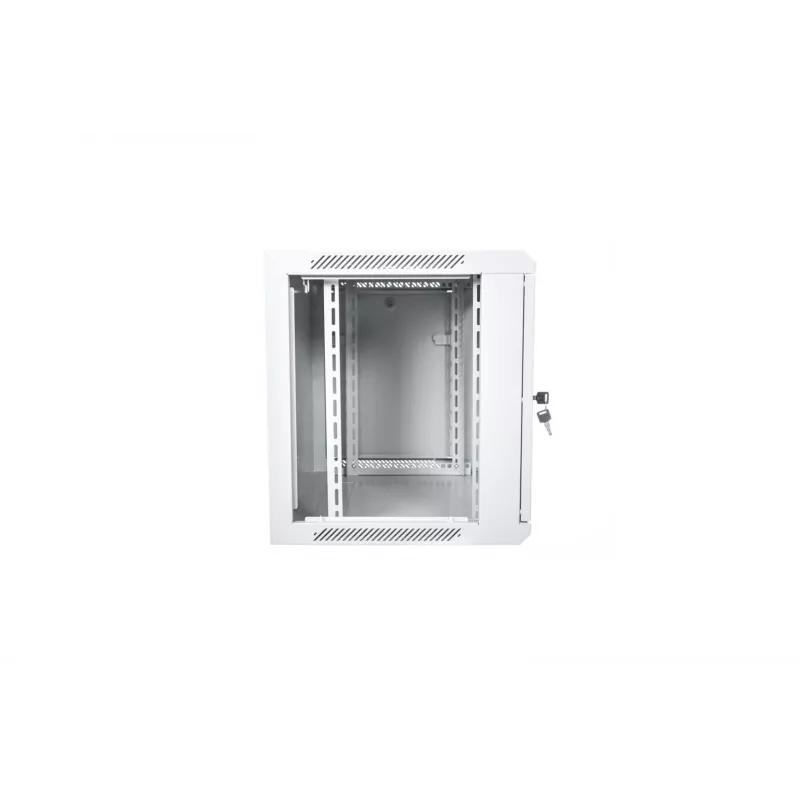 Armário de rede Digitus DN-W19 09U/450/MD 9U montagem na parede cinzento-claro