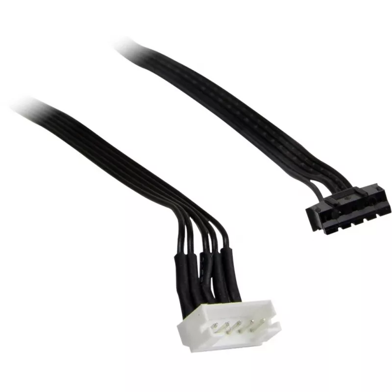 Inter-Tech Argus RS-06 conjunto de ventoinhas RGB, 3x 120 mm (120x120x25), RF, preto/branco