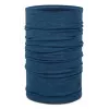 Buff Merino Midweight aquecedor de pescoço multifuncional azul