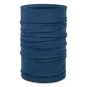 Buff Merino Midweight aquecedor de pescoço multifuncional azul