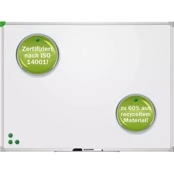 Quadro branco Franken u-act!line 600 x 400 mm magnético instalação fixa